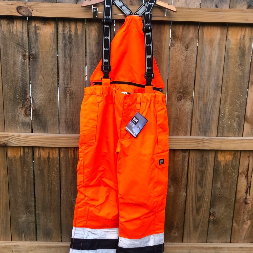 Mens Large Helly Hansen Potsdam Hi- Vis work pants. New with tags